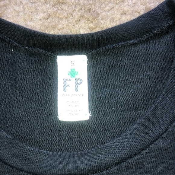 SOLD! Free People Rare Old School Black Button Cuff Top S SOLD ** SOLD* - Picture 8 of 14